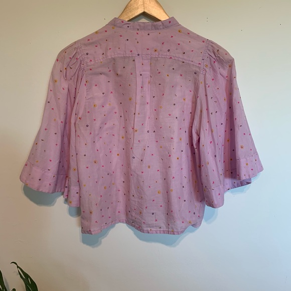 Maeve Pattern cotton float Blouse - Picture 2 of 6
